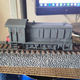 1/72 German Wr360 C12 Diesel Locomotive Painted Finished Model